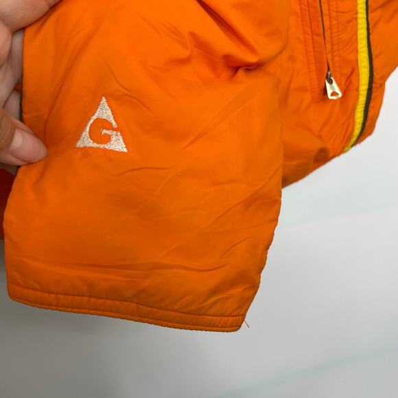 VTG Gerry Bright Orange Down Fill Mountain Work Jacket Men's XL Made in USA - Picture 6 of 13